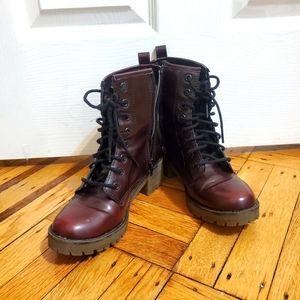 Steve madden combat boots
